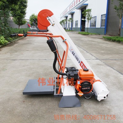 自走式收谷装袋机SZ-100-2自走式收粮机 自动粮食装袋机6-7t/小时图3