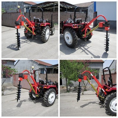 四轮拖拉机厂家直销植树挖坑机 钻眼打洞挖坑机图3