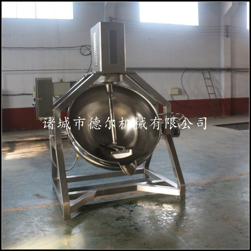 立式行星搅拌炒锅 火锅底料炒料机 半自动炒锅中央厨房炒菜机图4