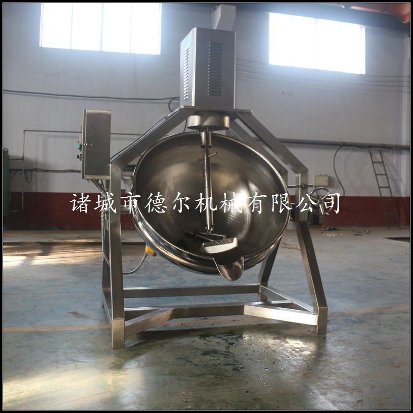 立式行星搅拌炒锅 火锅底料炒料机 半自动炒锅中央厨房炒菜机图3