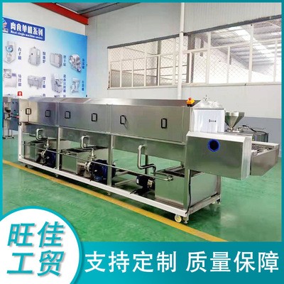 周转筐清洗流水线 供应超市购物篮清洗设备 高压喷淋去油污洗筐机图4