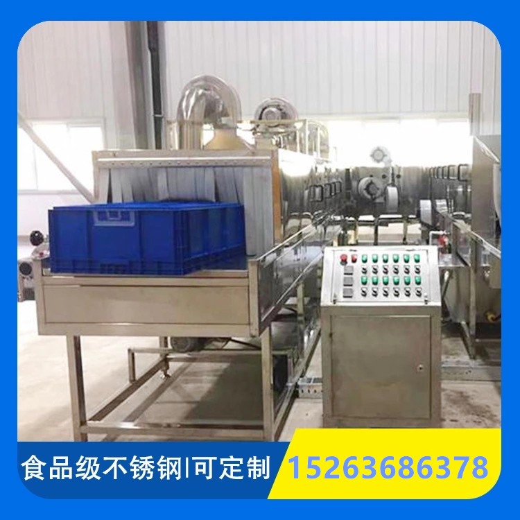 富彬周转筐清洗机 全自动周转筐清洗机 高压喷淋不锈钢洗筐机图5