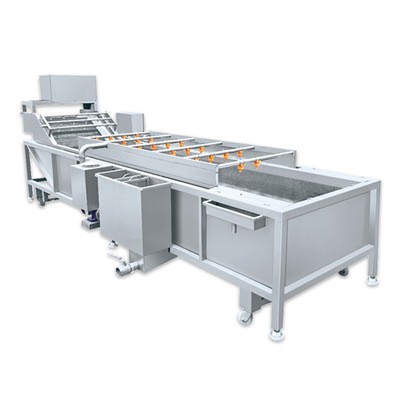 大枣菠菜清洗机 全自动清洗风干设备 清洗风干机厂家图4