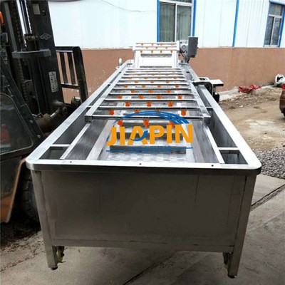 网带式水产品清洗机流水线 海蛎子清洗机厂家报价 整机不锈钢制造图4