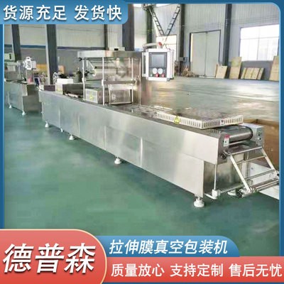 豆腐干真空包装机 鱼豆腐真空包装设备 不锈钢拉伸膜真空包装机图4