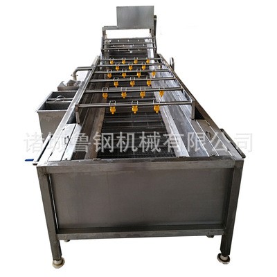 商用果蔬清洗机 气泡高压喷淋清洗机 百合清洗设备图2