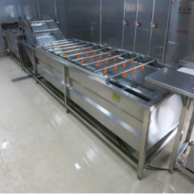气泡清洗机果蔬处理设备 快餐店果蔬清洗机 果蔬清洗设备图5