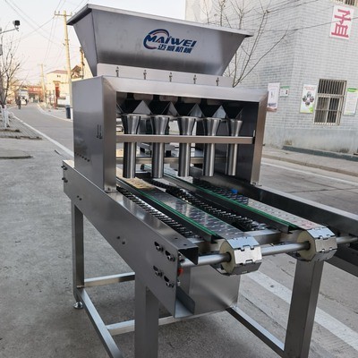 现货供应 MW-600型 果仁儿颗粒撒料机 糕点撒料 核桃仁儿撒料机图4