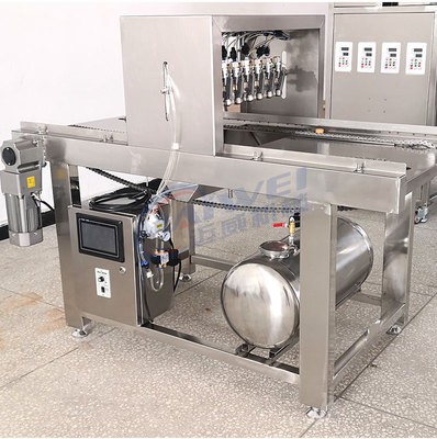 迈威机械 喷油机全自动蛋糕考盘喷油机 食品喷油 蛋糕模具喷油机图3