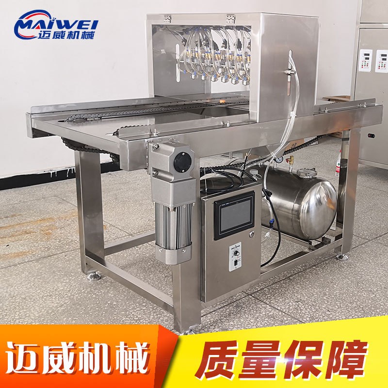 迈威机械 喷油机全自动蛋糕考盘喷油机 食品喷油 蛋糕模具喷油机图5