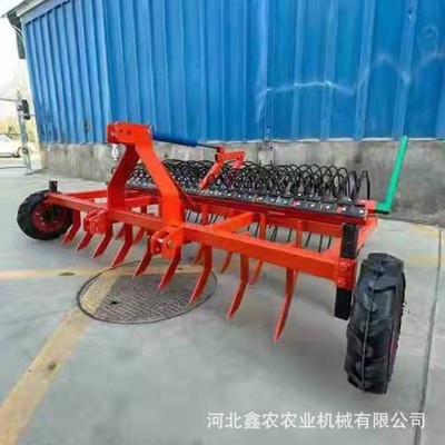 液压双排搂齿耙膜机搂膜机棉花地残膜秸秆废膜回收机弹齿搂地膜机图2