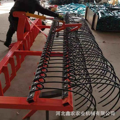 液压双排搂齿耙膜机搂膜机棉花地残膜秸秆废膜回收机弹齿搂地膜机图3