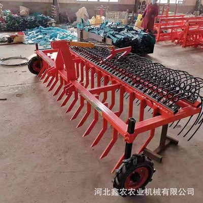 液压双排搂齿耙膜机搂膜机棉花地残膜秸秆废膜回收机弹齿搂地膜机图4
