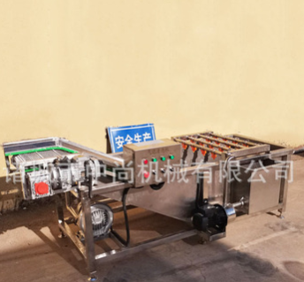 蔬菜水果清洗机 全自动中药材清洗设备 猕猴桃翻滚高压气泡清洗机图5