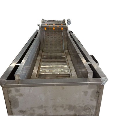 厂家直供毛桃清洗机 304不锈钢软毛刷清洗设备 黄桃清洗机可试机图5