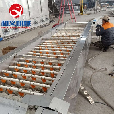 烟台海蛎子清洗机 厂家销售高压喷淋清洗设备 海蛎子毛刷清洗机器图3