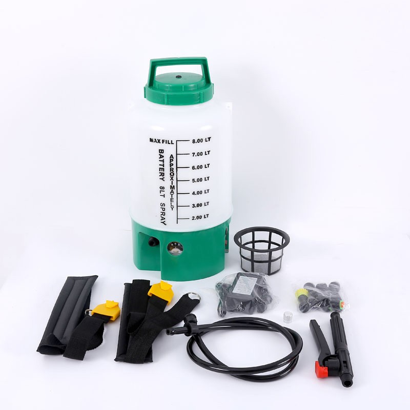 厂家直接批发供应小型8L,12升便携式园林农用电动喷雾器打药机图2