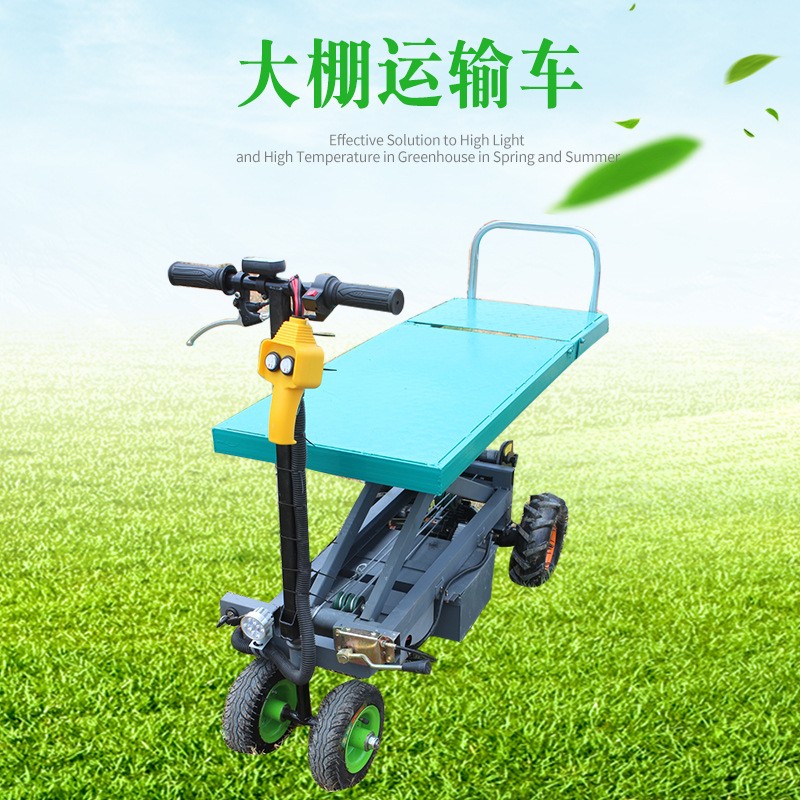 寿光定制 大棚运输车电动装卸车 小型园林轨道运输电力车升降厂家图4