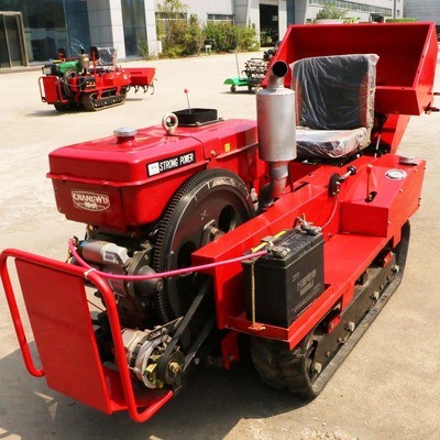 供应自走式田园管理机 动力强劲 大功率履带果园管理机图5