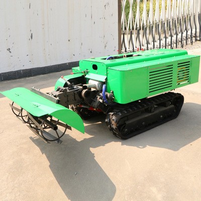 农家肥自动开沟施肥机 山东履带式果园开沟施肥机价格图4