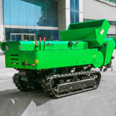 农家肥自动开沟施肥机 山东履带式果园开沟施肥机价格图3