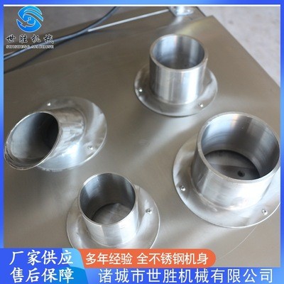 供应全自动四头切片机 不锈钢山药切片机 土豆切片机设备 可定制图3