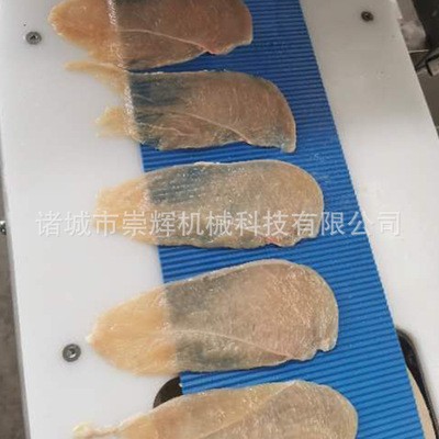 全自动鲜肉切片机不锈钢鸡胸肉切片机机器 肉类加工切片机设备图2