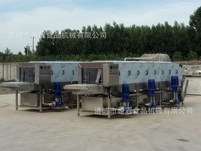 厂家供应学校工厂酒店用碗碟清洗机 长龙式餐盘清洗机图5