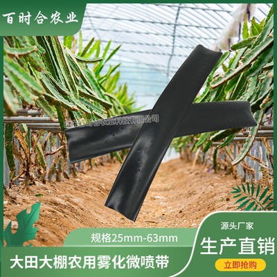 生产微喷带厂家 供应农业大田园林园艺灌溉工具3孔5孔7孔喷水带图4