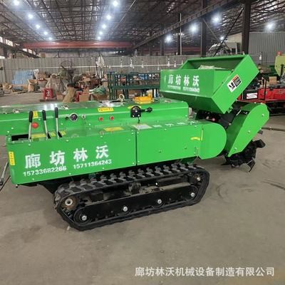 35马力履带开沟施肥机价格 型号齐全自走式旋耕机 果园管理机厂家