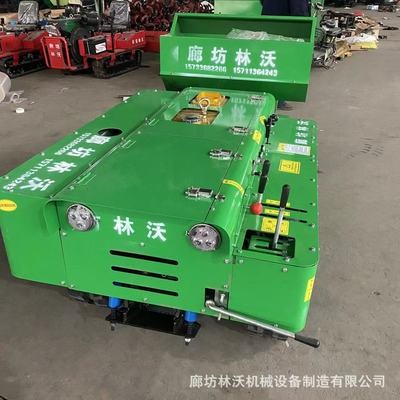 履带式旋耕机多功能农用大棚果园田园管理开沟机乘坐式柴油微耕机