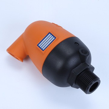 排气阀1寸32大款排气阀橙色 常压管道高强度PA材质农业化肥排气阀图4