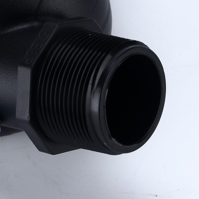 Y型网式过滤器黑色改性PP 不锈钢网式农用微喷滴灌塑料过滤器图3