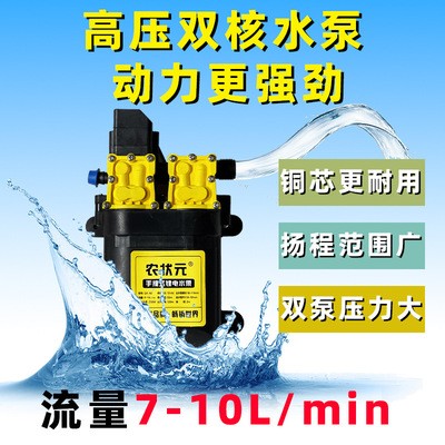 农状元厂家批发充电式抽水泵小型喷雾器高压浇菜神器浇水机农用图4