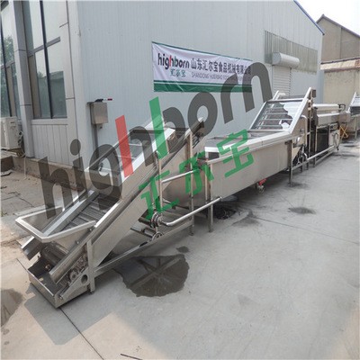 汇尔宝气泡洗鱼机 气浪洗虾机 厂家 射流清洗机图4