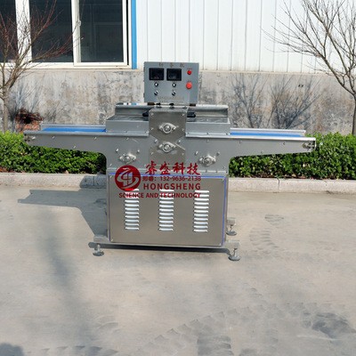 鸡柳切条机 全自动鸡胸肉切丁机 企业厨房用多功能鲜肉切条切块机图3