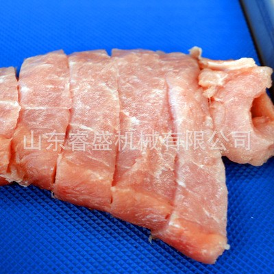 鲜肉切条机 新鲜牛羊猪肉分条机 机器切条速度快 切条尺寸均匀图2