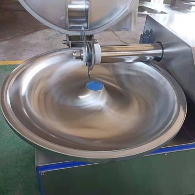 商用304不锈钢双速变频斩拌机 千页豆腐斩拌机亲亲肠斩拌机斩肉机图2