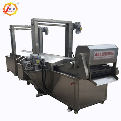 热销蔬菜过油机 虾条油炸线 不锈钢材质 全程自动控温图2