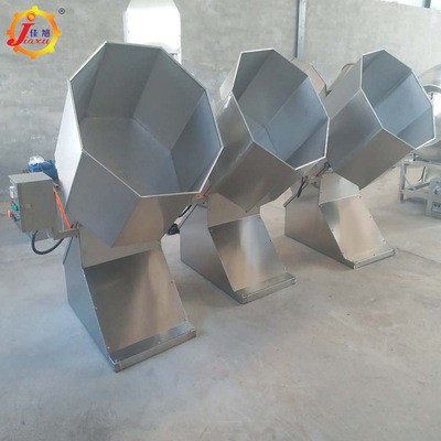 供应调味料食材搅拌机械设备 八角油炸食品调味机机 八角拌料机图2