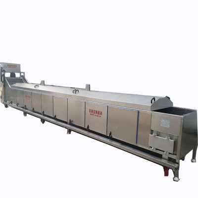 佳旭厂家供应 水果蔬菜漂烫机 土豆竹笋漂烫线 不锈钢材制设备图3