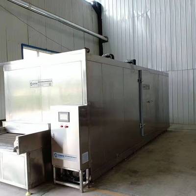 厂家水果速冻设备 黄桃干芒果干隧道式速冻机网带式速冻设备