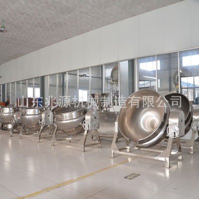 莲蓉馅料炒锅 月饼馅料炒锅 中小型炒菜炒锅 燃气小型夹层锅