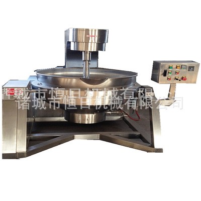 电磁夹层锅 全自动电磁行星搅拌炒锅 果酱行星搅拌炒锅图5