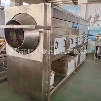供应诸城滚筒清洗机 核桃滚筒清洗设备 滚筒式果蔬清洗机