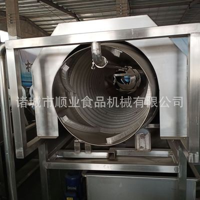 供应诸城滚筒清洗机 核桃滚筒清洗设备 滚筒式果蔬清洗机图4