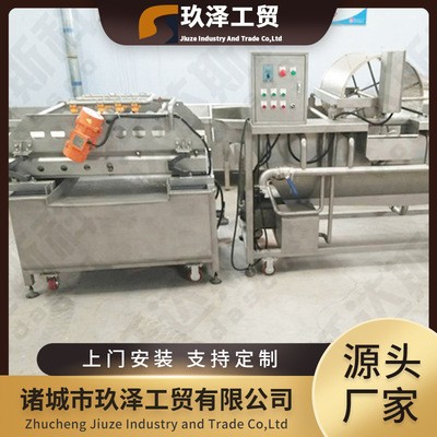 多功能蔬菜清洗机 食堂用臭氧杀菌果蔬清洗机 水果气泡喷淋洗菜机图3