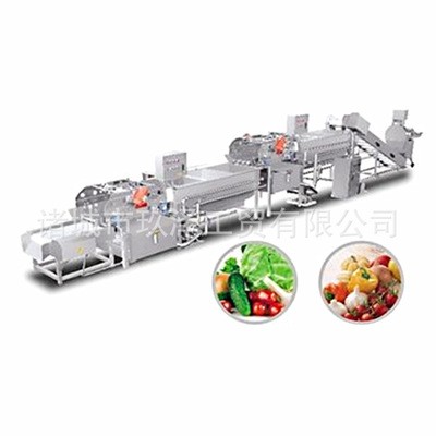 多功能蔬菜清洗机 食堂用臭氧杀菌果蔬清洗机 水果气泡喷淋洗菜机图5