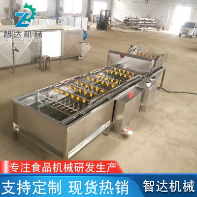 供应果蔬清洗机 气泡喷淋竹笋清洗机 果蔬清洗机械设备生产厂家图4
