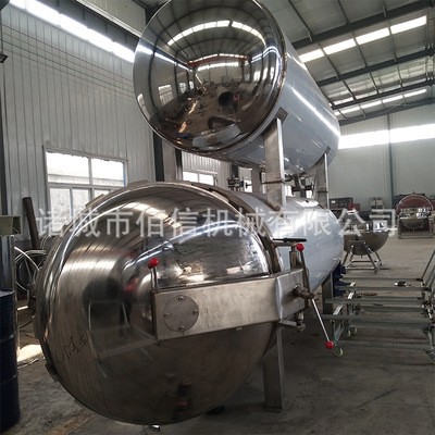 不锈钢高温杀菌锅 肉类豆制品全自动水浴式杀菌锅 厂家直销图3